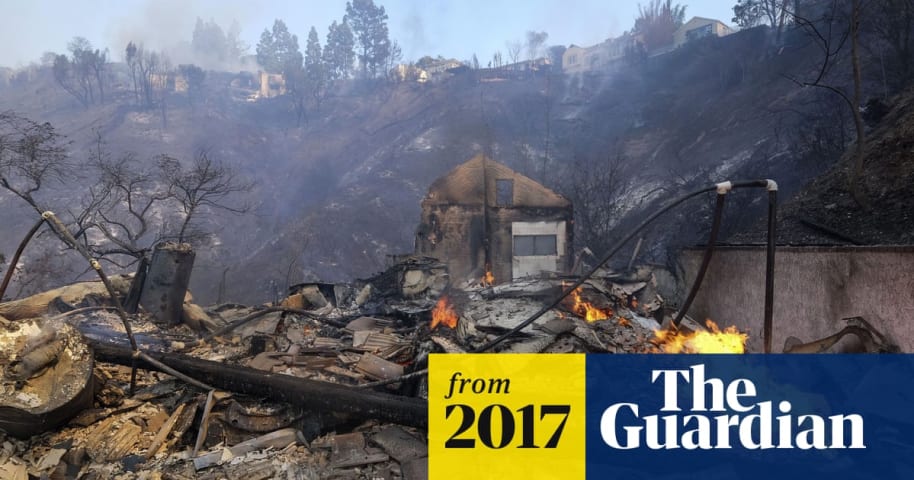 California wildfires: winds pose ‘extreme danger’ for Los Angeles