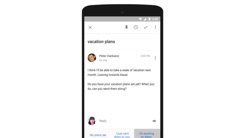Google’s New Autoreply Sounds Great!!!!