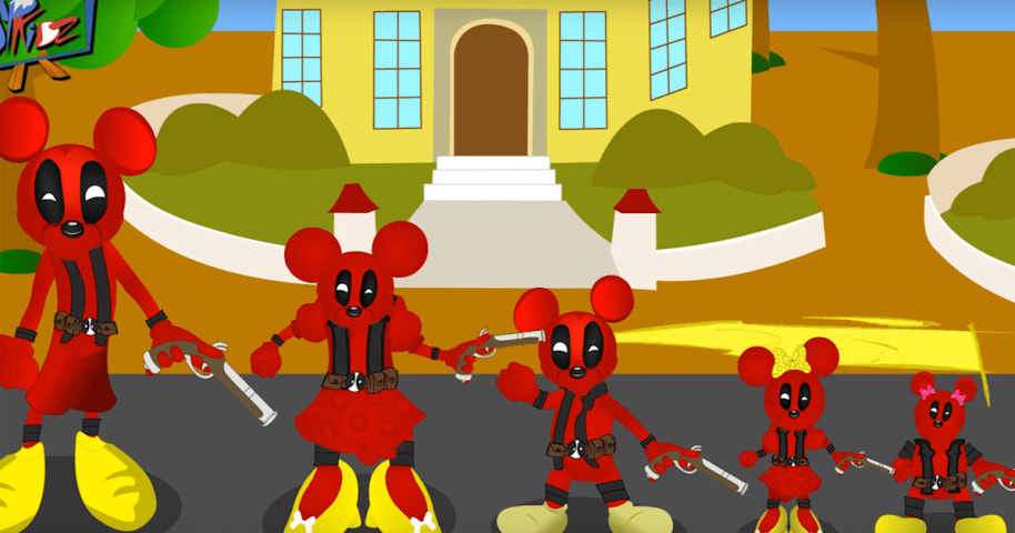 Disturbing YouTube Kids video shows Mickey Mouse with gun