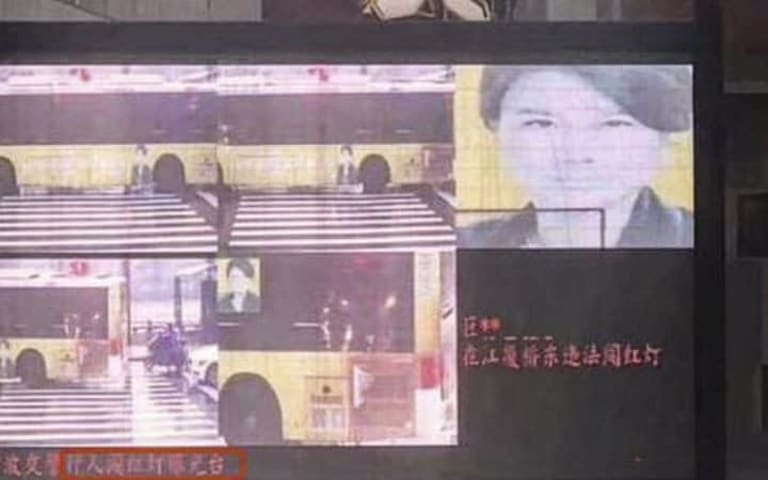 Chinese businesswoman accused of jaywalking after AI camera spots her face on an advert