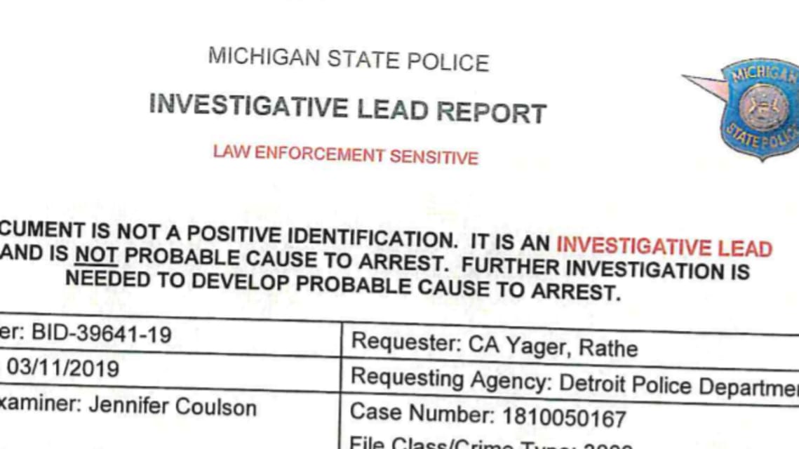 Incident 74: Detroit Police Wrongfully Arrested Black Man Due To Faulty FRT