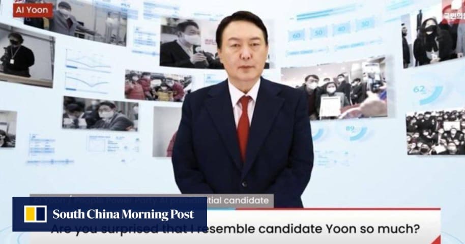 Is South Korean the world’s first official deepfake candidate?