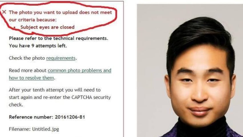 NZ government accused of racism after passport renewal software ‘failed’ Asian man’s photo