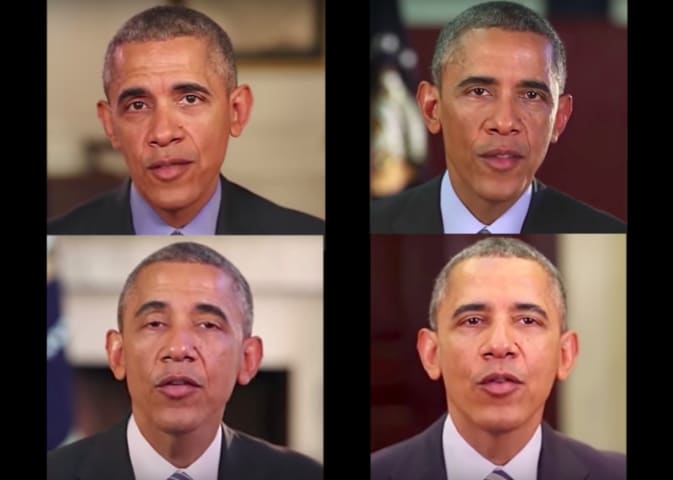 Researchers have figured out how to fake news video with AI