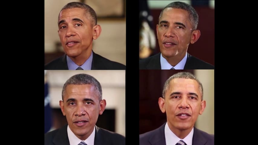 Video-editing AI makes fake Obama videos that look real