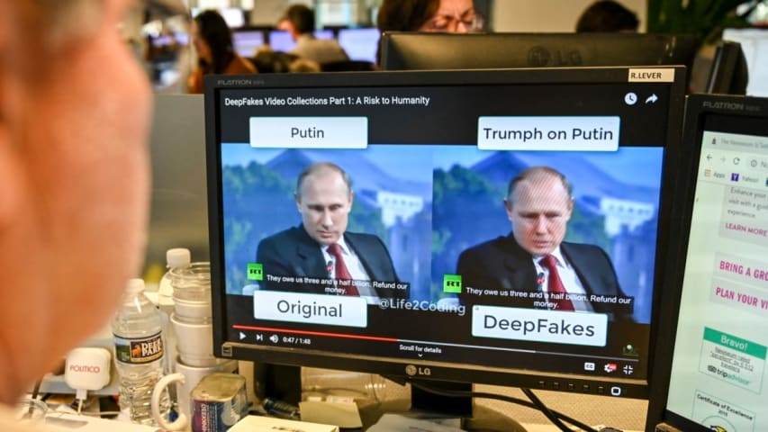 Recherche: Deepfake "News Anchors" dans des images pro-Chine