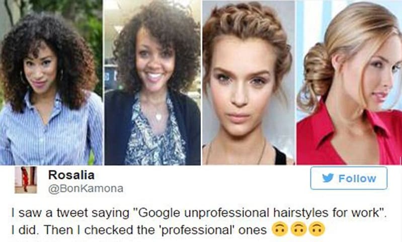 Woman is shocked by 'racist' Google search results