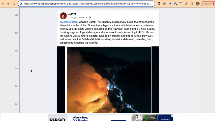 Chinese Disinfo Blames Maui Fires on Deadly US 'Weather Weapon'