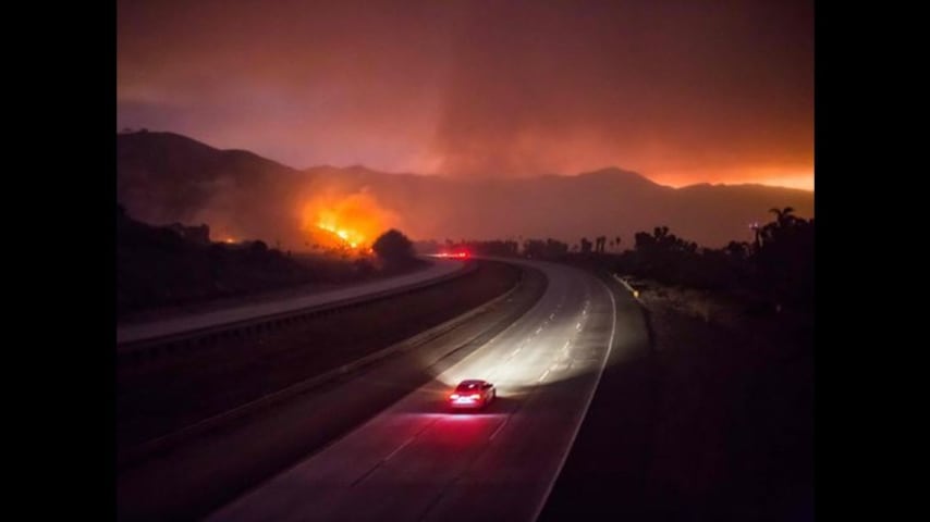 Waze sent commuters toward California wildfires, drivers say