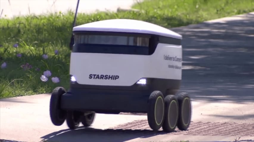 Starship Delivery Robot Scuffed Bumper of a Resident’s Car in Texas, Allegedly Refusing to Release Footage of the Accident