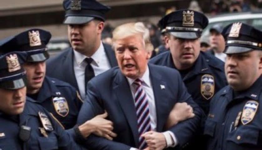 Fotos falsas de Trump siendo arrestado y encarcelado se vuelven virales en previsión de acusación penal