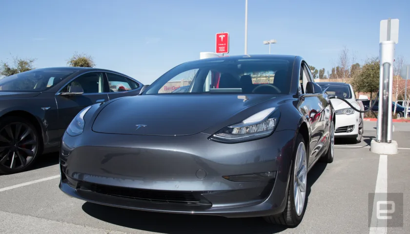 Elon Musk agrees robot glut slowed Model 3 production