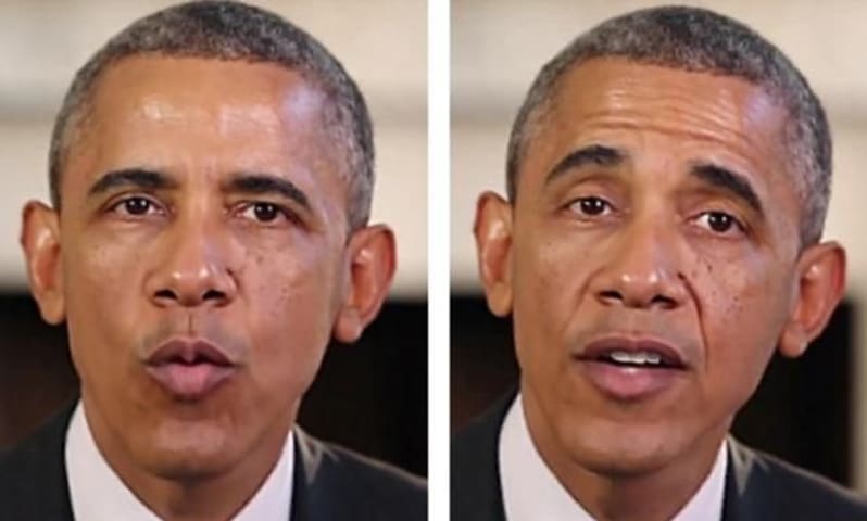 AI Creates Fake Obama