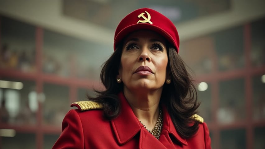 translated-es-Elon Musk Shares AI Image Of 'Communist Dictator' Kamala Harris