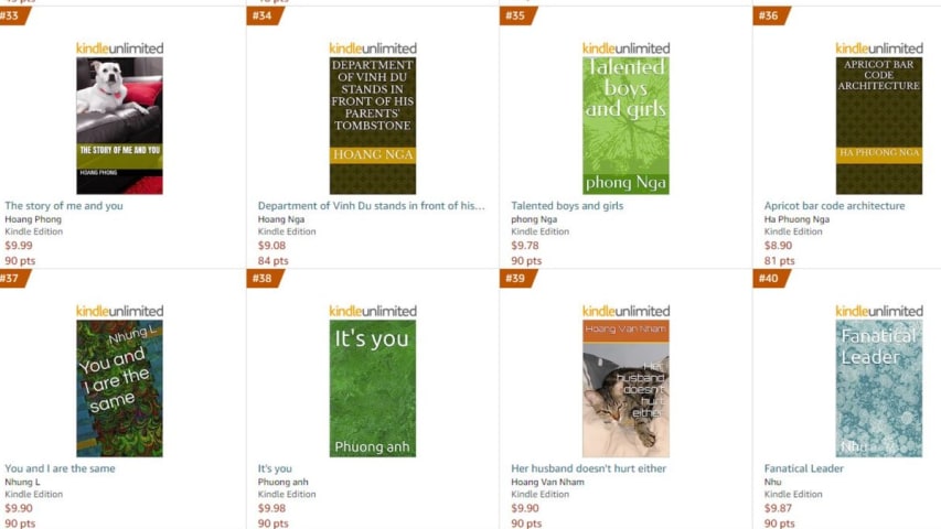 AI-Generated Books of Nonsense Are All Over Amazon's Bestseller Lists