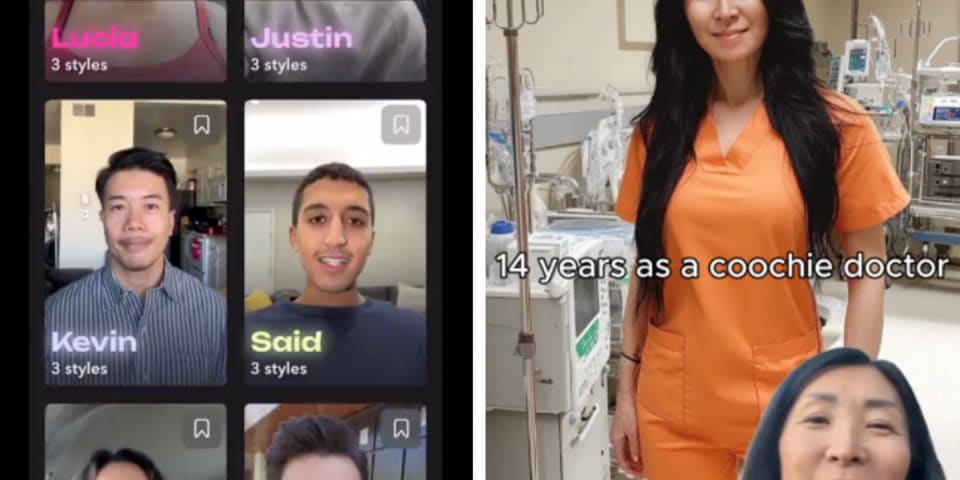 'Médicos' generados por IA comparten credenciales falsas y consejos cuestionables en TikTok