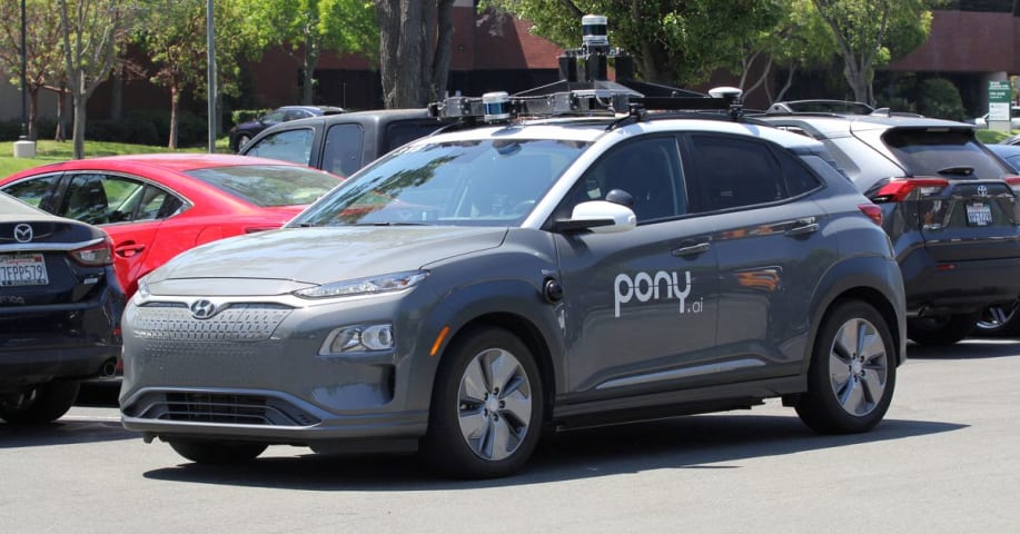 California halts Pony.ai's driverless testing permit after accident