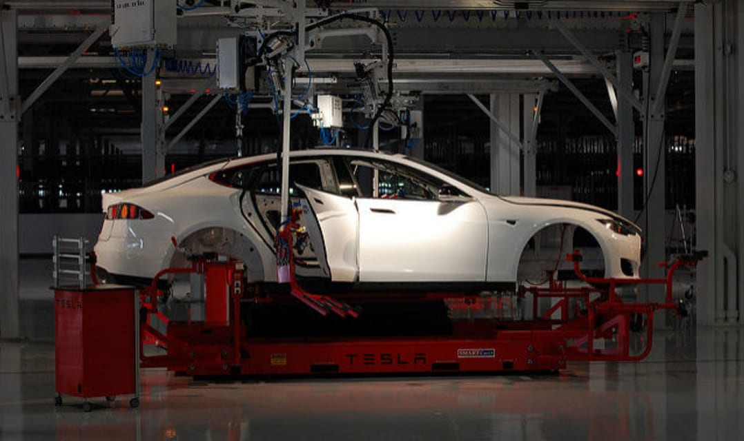 Tesla Rethinks the Assembly Line