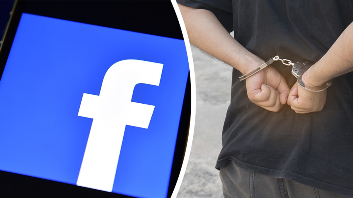 Este hombre fue arrestado por publicar 'Buenos días' en Facebook