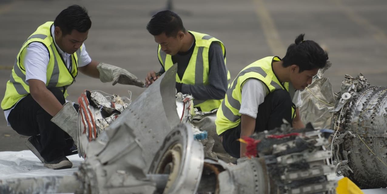 Reemplazo del sensor de colisión del vuelo JH 160 de Lion Air