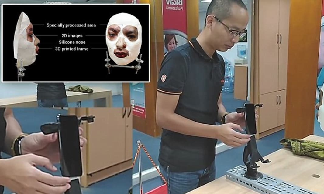 Hackers develop £115 mask to fool Apple's iPhone X Face ID