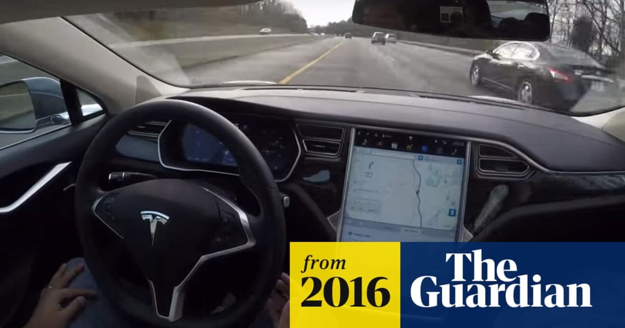 Tesla driver killed while using autopilot was watching Harry Potter, witness says