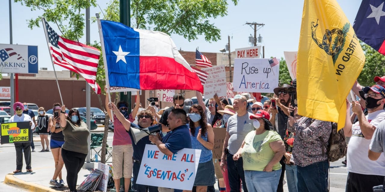 Aproximadamente la mitad de las cuentas de Twitter que presionan para "reabrir Estados Unidos" son bots, según los investigadores