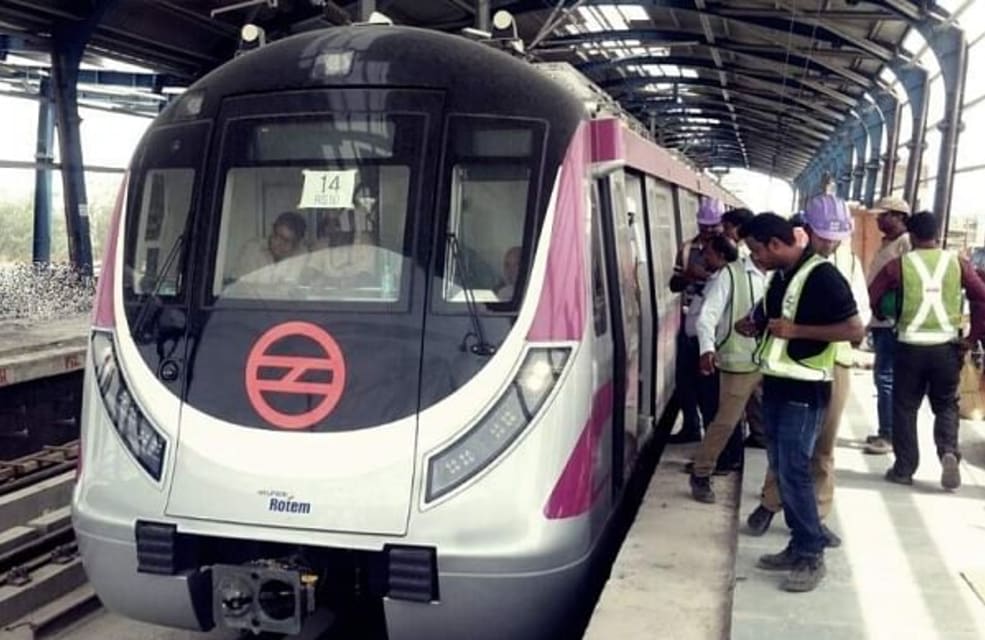 Delhi Magenta line Metro train accident: DMRC suspends four officials