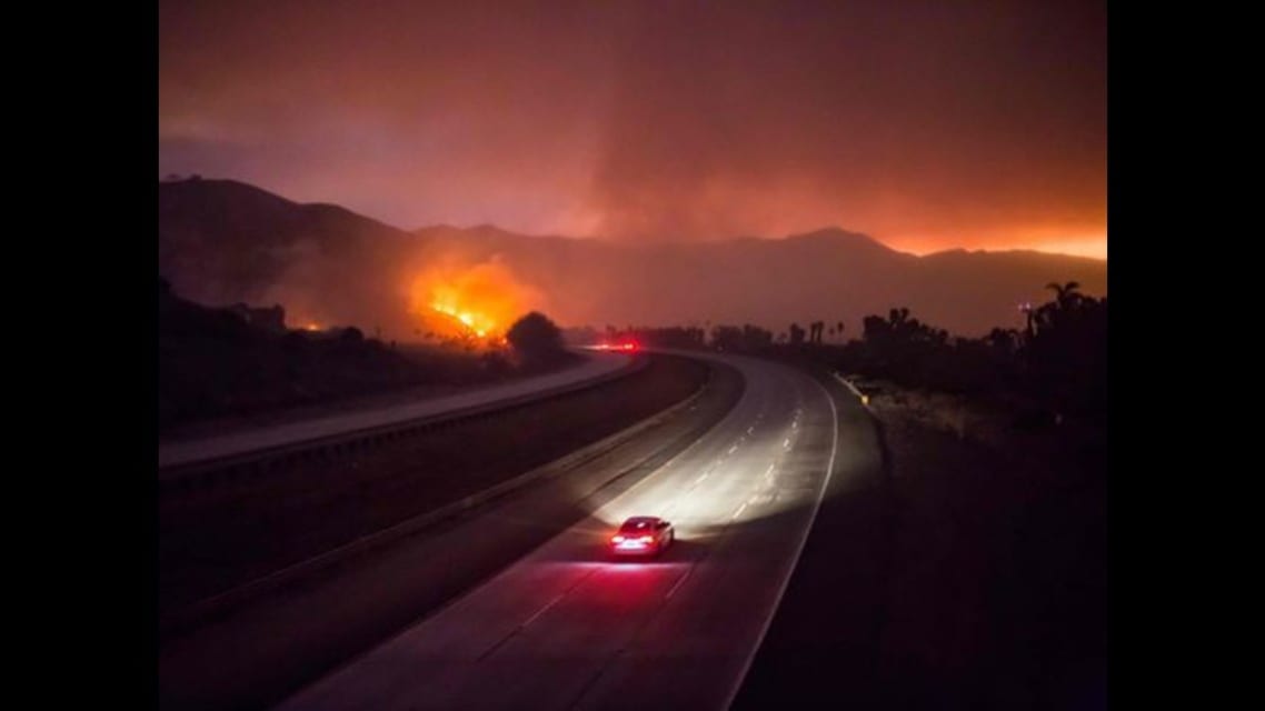 Waze a envoyé des navetteurs vers les incendies de forêt en Californie, selon les conducteurs