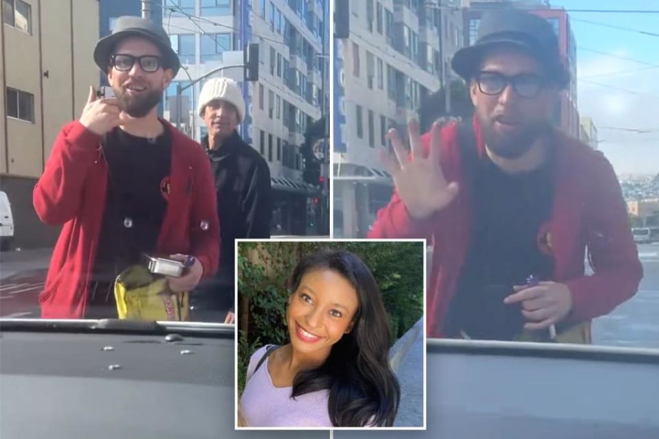 ウェイモのタクシーに乗った怯えた女性をキャットコールで捕まえて電話番号を聞き出すバカ者たち：動画