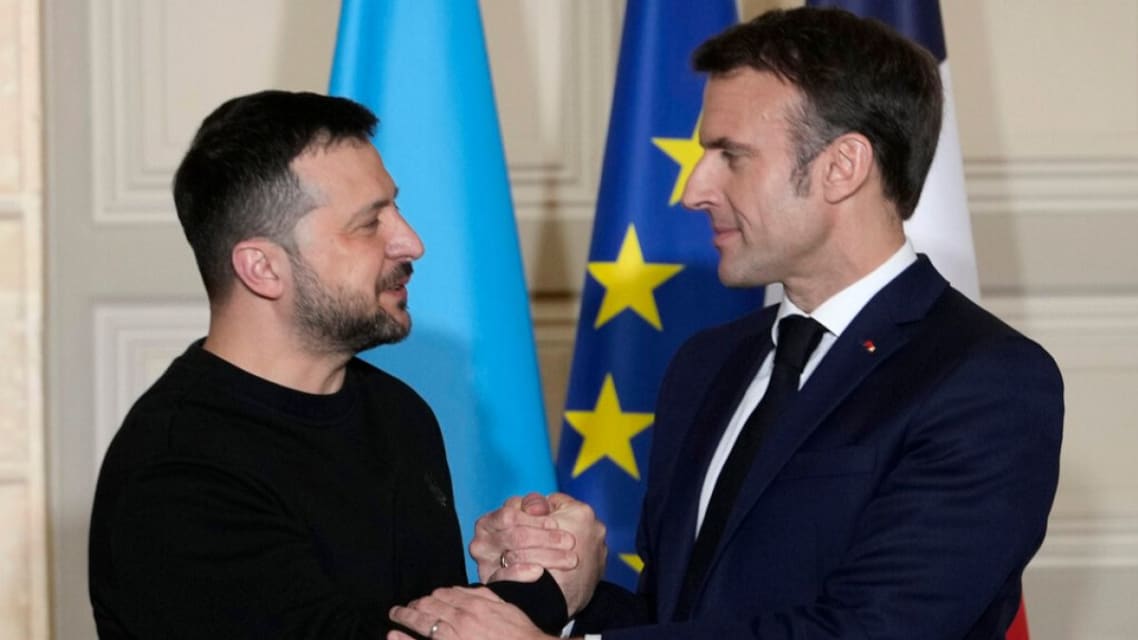 False claims Ukraine planned to assassinate French President