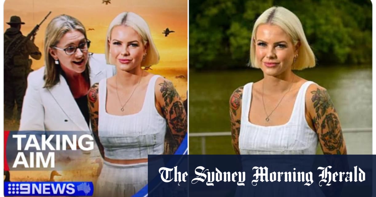 Georgie Purcell: Nine apologises for Photoshop error