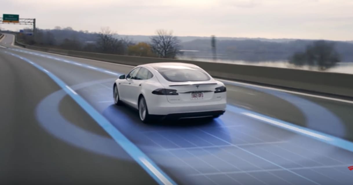 Tesla driver watched 'Harry Potter' movie as he crashed, witness says
