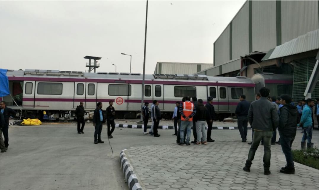 Le premier métro sans conducteur de Delhi s'est écrasé ; DMRC suspend quatre officiels