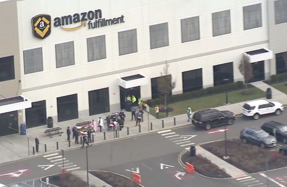 1 critical, 54 Amazon workers treated after bear repellent discharge in N.J. warehouse