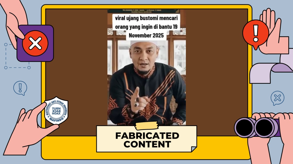 [PENIPUAN] Ustaz Ujang Bustomi Bagi-Bagi Uang melalui Facebook