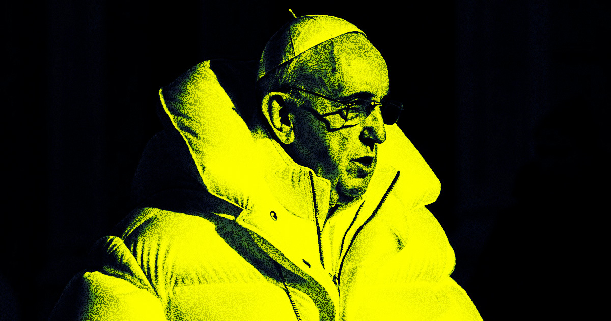 Incident 510 Viral Image Of Pope Francis In A Puffer Jacket Revealed Incident 510 viral image of pope francis in a puffer jacket revealed