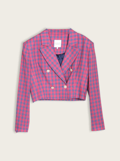 Blazer à Carreaux