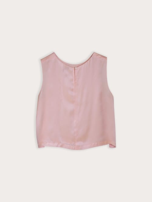 Photo de la pièce Blouse en Soie Rose  disponible à la location en ligne ou dans notre showroom à Paris