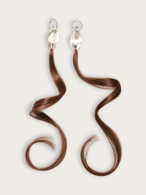 Boucles d'oreilles Blob Clear