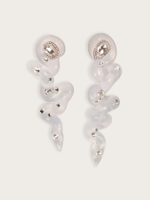 Photo de la pièce Boucles silicone transparentes  disponible à la location en ligne ou dans notre showroom à Paris