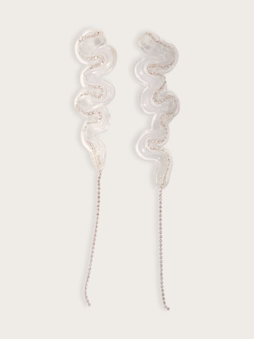 Photo de la pièce Boucles silicone transparentes  disponible à la location en ligne ou dans notre showroom à Paris
