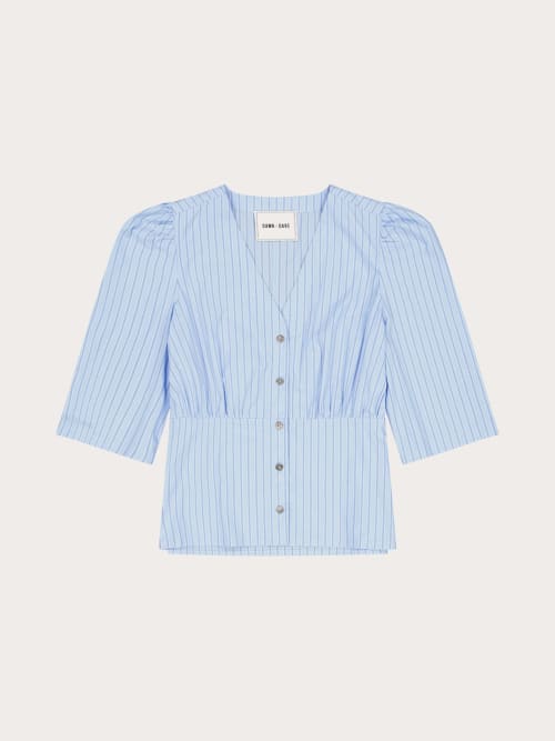 Photo de la pièce Chemise rayée manches 3/4 disponible à la location en ligne ou dans notre showroom à Paris