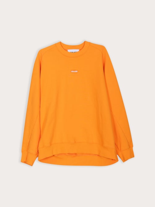 Crew-Neck Oversize Orange