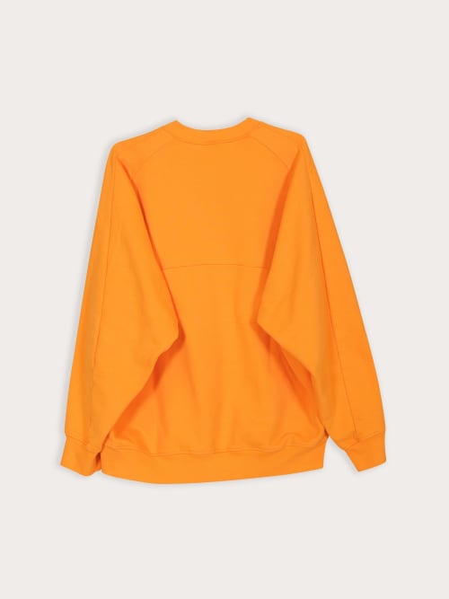 Crew-Neck Oversize Orange