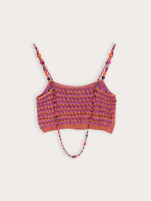 Crop Top Bastian Kntwr en Maille