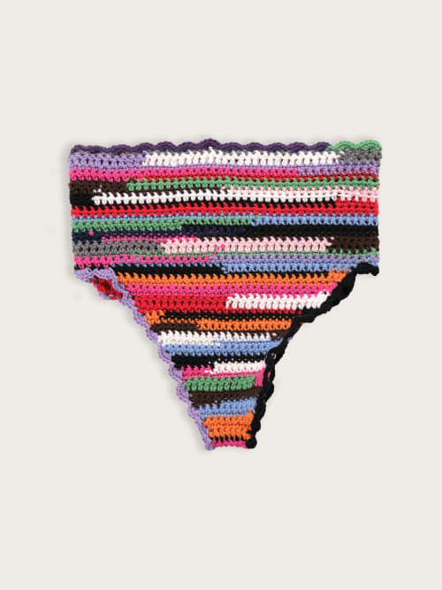 Photo de la pièce Culotte en laine multicolore disponible à la location en ligne ou dans notre showroom à Paris