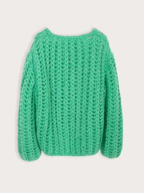 Photo de la pièce Gilet en maille vert  disponible à la location en ligne ou dans notre showroom à Paris