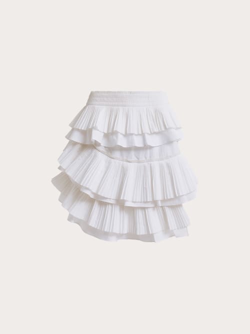 Photo de la pièce Jupe courte à volants disponible à la location en ligne ou dans notre showroom à Paris