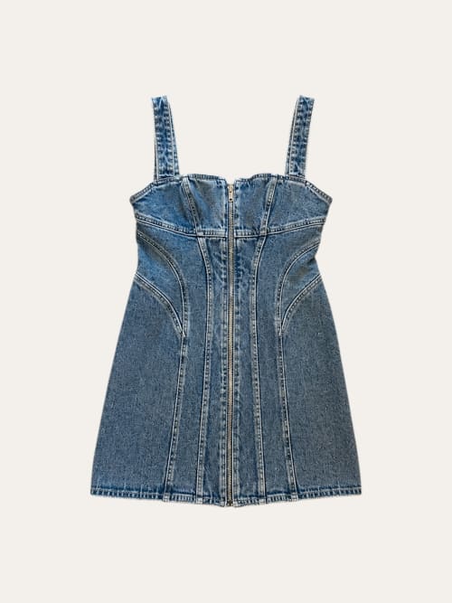 Photo de la pièce Mini-robe zippée disponible à la location en ligne ou dans notre showroom à Paris